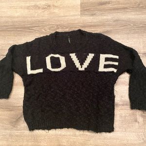 Elon LOVE sweater